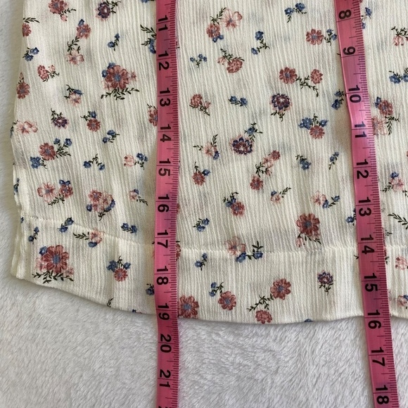 AG Maggie Tank Top, Spaghetti Straps, Floral, White Multi, XS NWT - Picture 12 of 15